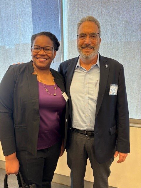 Robert Sege. PhD with guest.